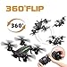 RC Drone With 720P HD Camera, Rolytoy Remote Control Car and Quadcopter Toy with 2.4GHz FPV 360°Flip 6-Axis Wifi Headless Mode for Kids and Adults with 2 Batteries