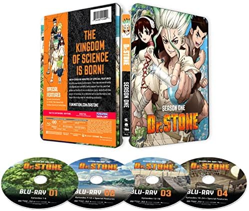 Amazon.com: Dr. Stone - Season 1 Complete [DVD] : Películas y TV