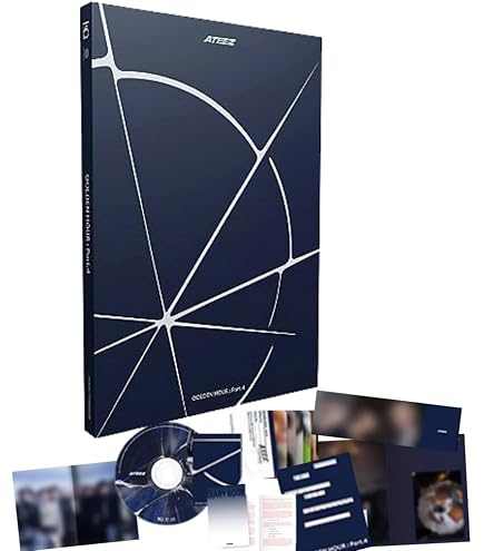 Amazon.com: ATEEZ Album - GOLDEN HOUR Part.1 WORK TO LIVE VER.+Pre