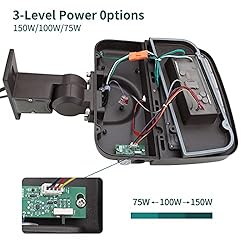 kadision 150W LED Parking Lot Light with Dusk to