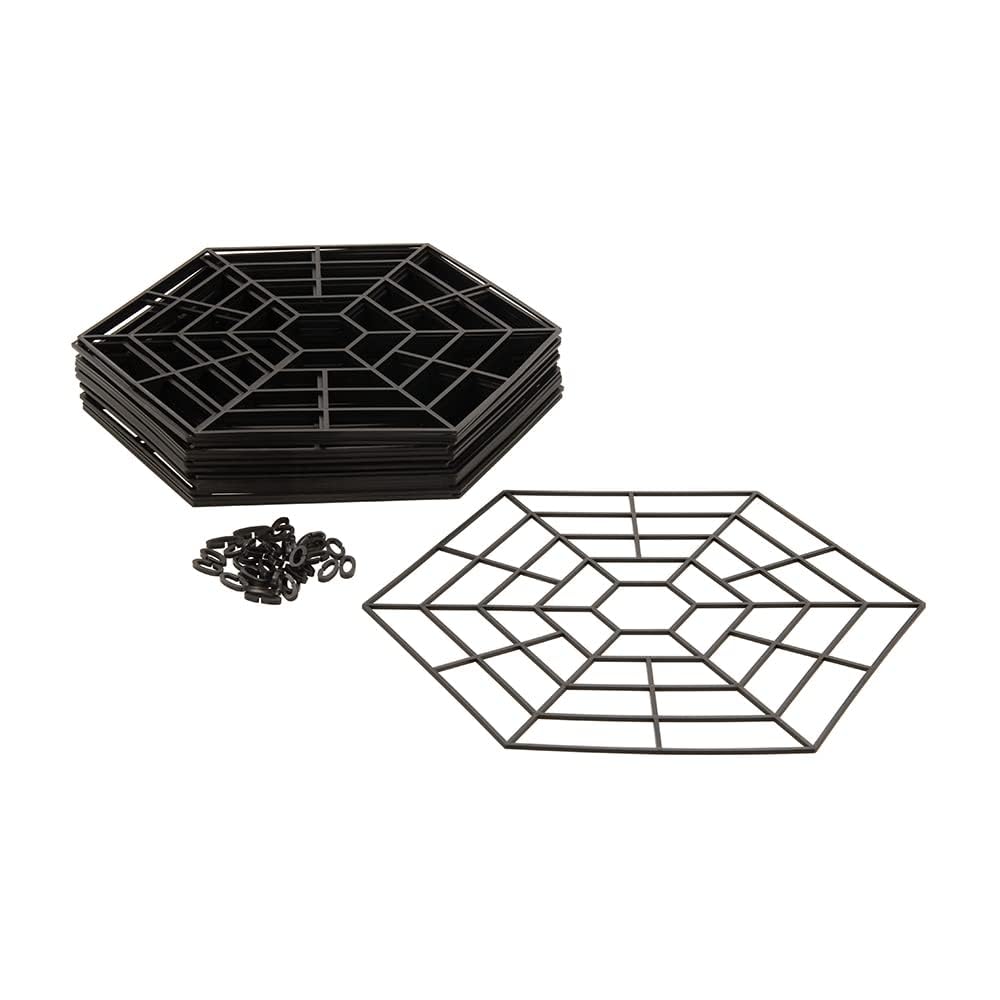 Fixman 462043 Pond Protection Grid 20pce 300 x 270 mm,Black