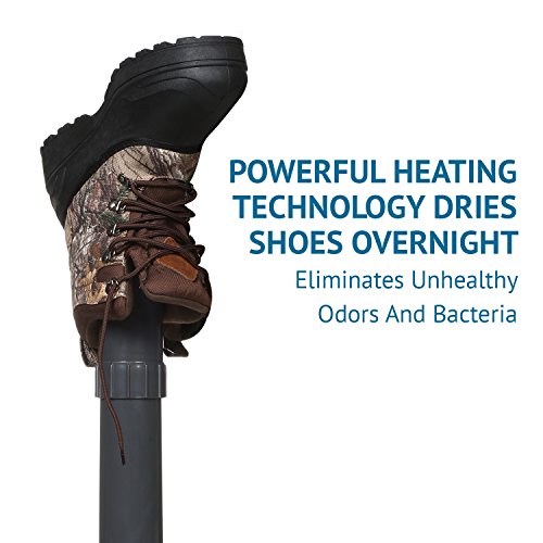 LiveFine Boot Dryer – Electric Heated Air Dryer for Snow Boots, Shoes, Gloves & Other Winter Gear & Footwear – Fast, Quiet Dryer Eliminates Dampness & Prevents Odor from Water, Sweat, Mold & Bacteria - Thumbnail 6