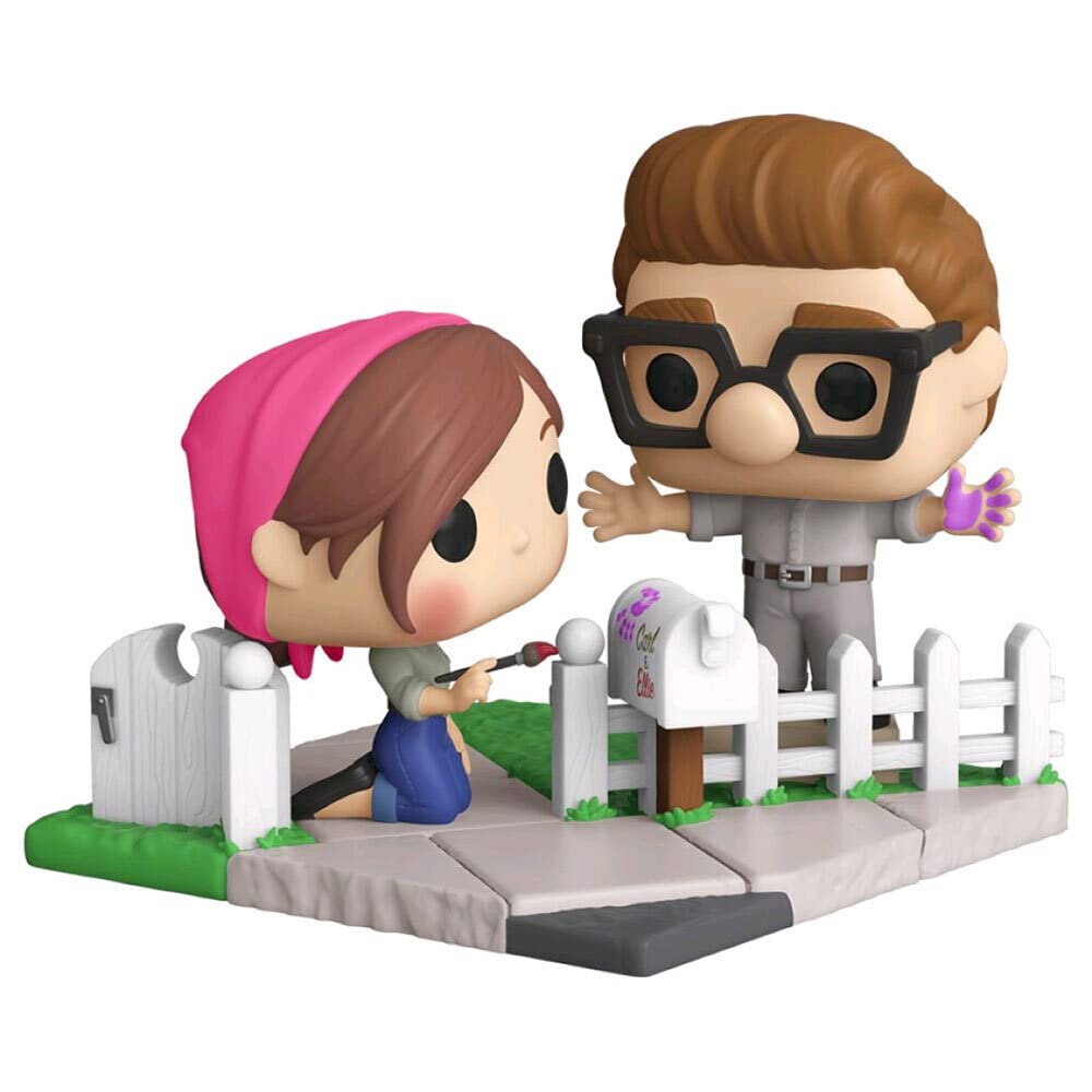 Funko 50670 Pop! Disney: Up - Carl & Ellie Movie Moment (NYCC 2020 Exclusive) #979