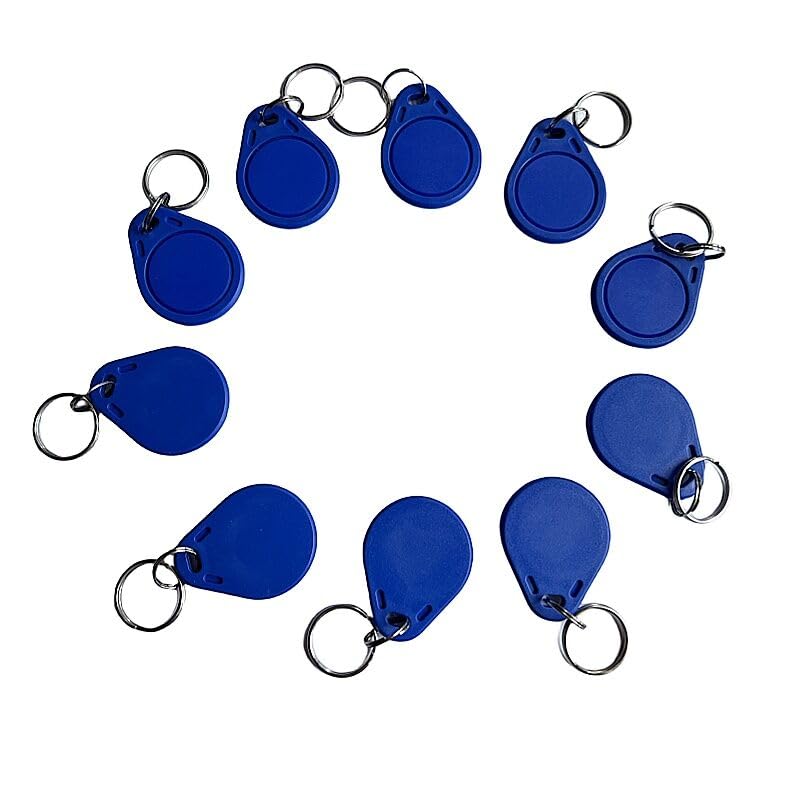 YARONGTECH 13.56MHZ NFC Ultralight EV1 48 Bytes Blue Key Fob (10)