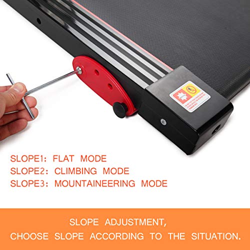 Thegreatshopman Folding Electric Treadmill Power Motorized Running Machine for Home Gym Exercise Walking Fitness - Thumbnail 6