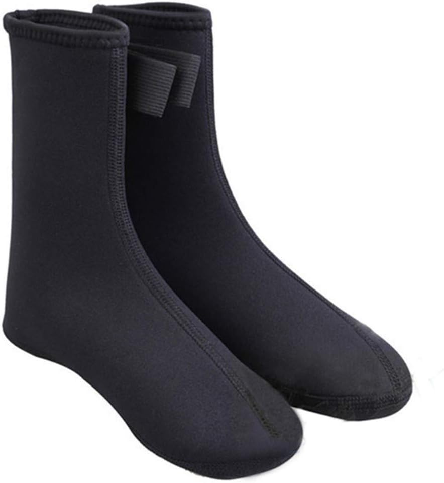 WoCoo Neoprene Diving Socks, Surfing Water Socks Wetsuit Beach High Booties for Scuba,Snorkeling, Swimming, Watersports