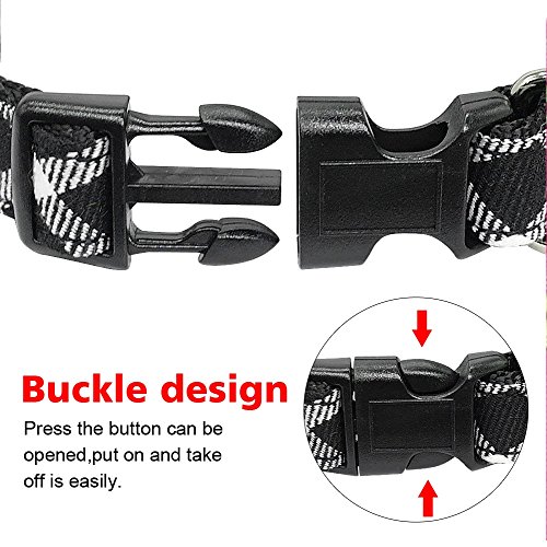 Stock Show 2Pcs/Pack Pet Dog Cat Fashion Bowtie Collar with Cute Detachable Bowknot Charm Pet Adjustable Classic Gentleman Plaid Collar for Small Medium Dog Puppy Cat Kitten Kitty, Black and Red