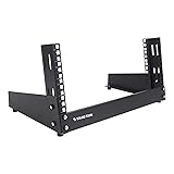 Sound Town 4U 2-Post Desktop Open-Frame Rack, for