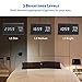 Digital Alarm Clock, LED Wooden Alarm Clock, 3 Levels Adjustable Brightness Dimmer and Triple Alarms, Big Digit Display Date, Temperature and Humidity for Home Bedrooms