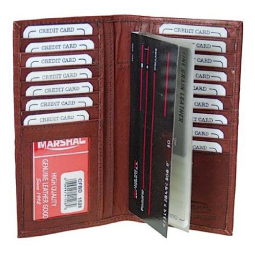 Bi-fold Removable Plastic Credit Card Holder #1528CF
