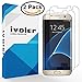 [2 Pack] Samsung Galaxy S7 Edge Screen Protector iVoler [Case Friendly], [Full Coverage], [Anti-Bubble] Wet Liquid Applied TPU Screen Protector [NOT Tempered Glass], Lifetime Replacement - HD Clear