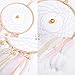 Handmade Dream Catcher Indian Wall Hanging Home and Garden Decor Ornament Craft (Pink)