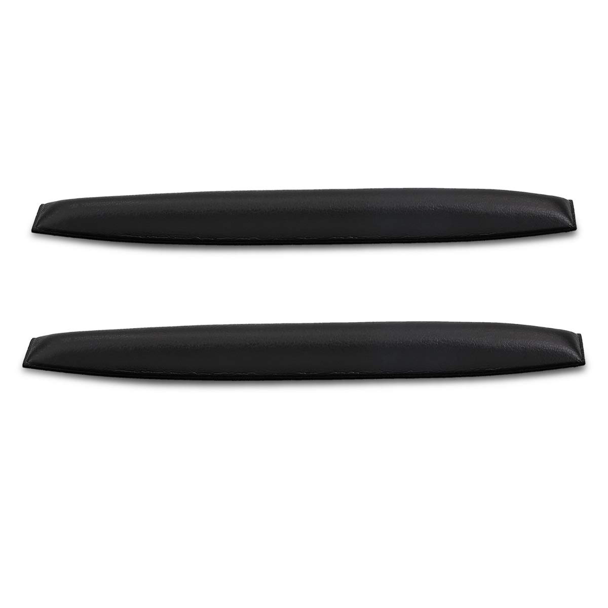 kwmobile Headband Cushion Pad Compatible with Sennheiser HD25 / HD25 Plus - Headphones PU Leather Cushion - Black