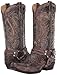 Stetson Men's Outlaw Distressed Harness Boot, Brown, 12 D US