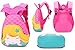 Moonmo Toddler Kids Waterproof Pre School Bag Cute 3D Animal Children School Backpack (Mermaid Rose)
