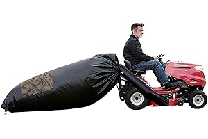 PARSAGI Upgrated Lawn Tractor Leaf Bag 600D Heavy Duty Material 54.Cu.Ft Standard Leaf Bagger for Riding Lawn Mower,Heavy Duty Leaf Grass Collection Bagger