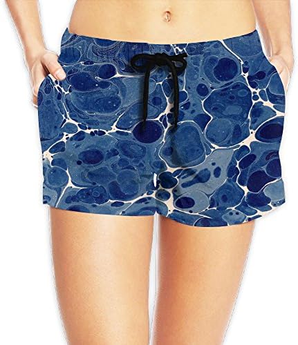 The Blue Sea Women's Fashion Swim Trunks Sexy Beach Bottom Swim Board Shorts Casual Shorts Sports Shorts With Pockets