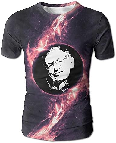 SHADESTYLE Dark Hole Stephen Hawking Men's Short-Sleeve T-Shirt Tee.