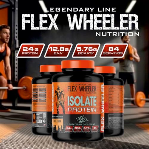 Flex Wheeler Nutrition Isolate Protein | 84 Serving, 5 Lbs (Pistachio)