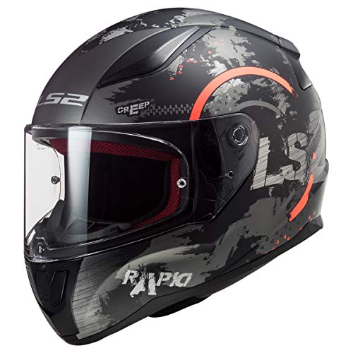 LS2 Helmets Full Face Rapid Circle Street Helmet