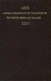 Image de Annual Bibliography of the History of the Printed Book and