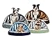 FurHaven Pet Dog Bed | Orthopedic Round Microvelvet Snuggery Burrow Pet Bed for Dogs & Cats, Espresso, 35-inch
