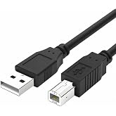 blkmythwk 5Ft Long USB PC Sync Cord Cable Plug to External Hard Drive Compatible with Maxtor 3200 Data Storage Hard Drive
