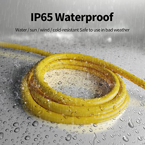 POWGRN 50 ft 12/3 Outdoor Extension Cord Waterproof Heavy Duty with Lighted photo 11