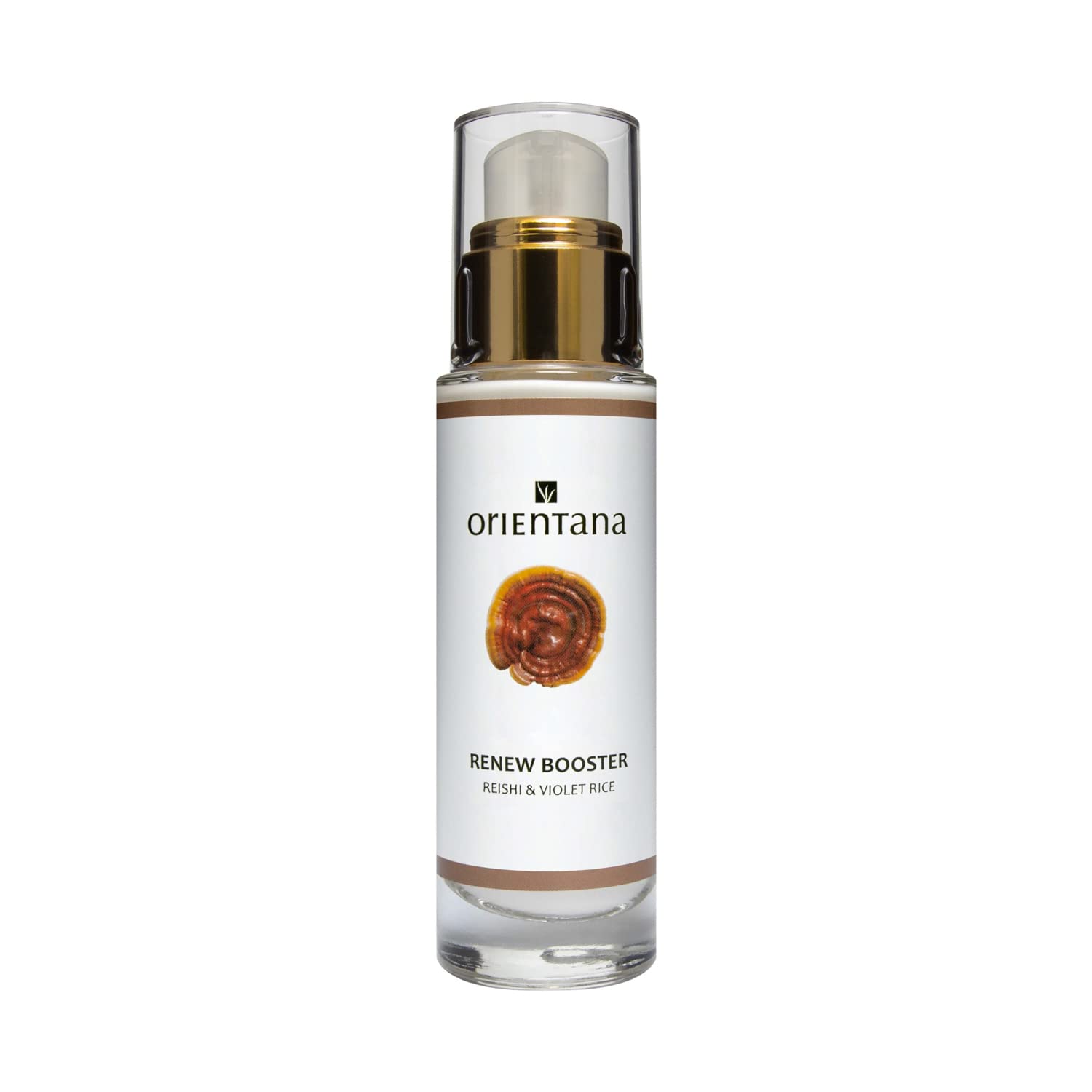 Orientana - Natural Face Regenerating Booster Reishi & Violet Rice | Vegan Renew Night Cream | Anti Aging Wrinkle Brightening Moisturiser | Firming Hydrating Lightening Mature Skin - 30ml