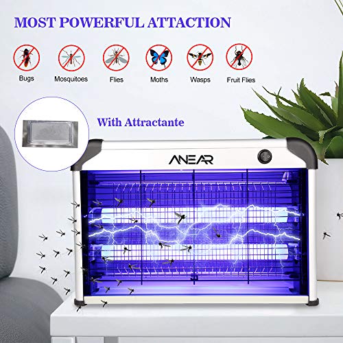 Bug Zapper, ANEAR 2 in 1 Electric Bug Zapper, Portable Mosquito Killer