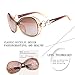 VeBrellen Luxury Women Polarized Sunglasses Retro Eyewear Oversized Goggles Eyeglasses …
