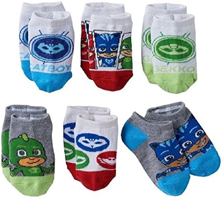 PJ Masks Owlette, Catboy &amp; Gekko Toddler Boy 6-pk. Low-Cut Socks