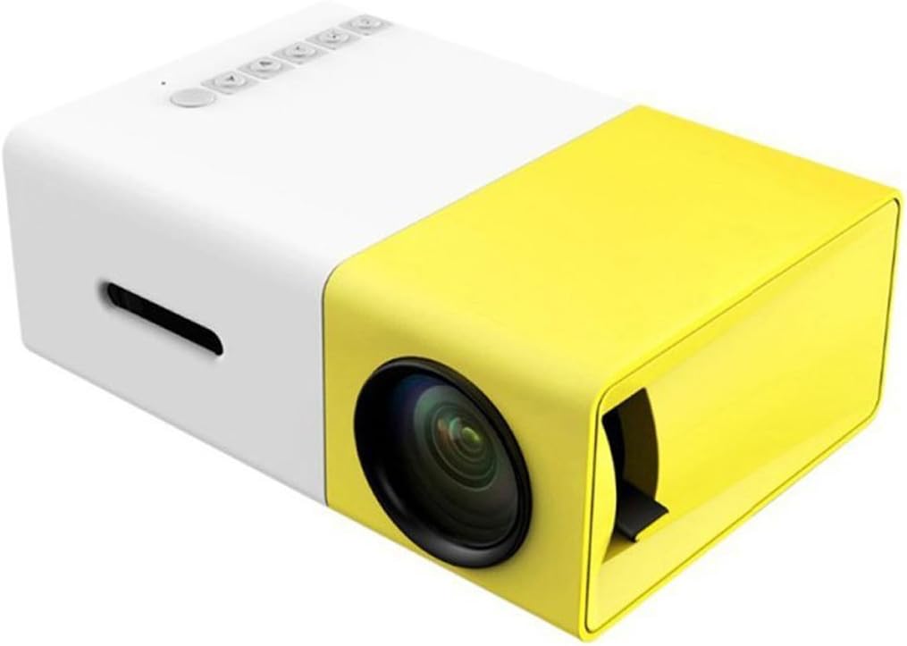 E&Tree Mini Portable Projector LED Video Home Theater 1080P Built-in Speaker Media Player Personal Cinema TV Laptop Game - Entertainment Projectors