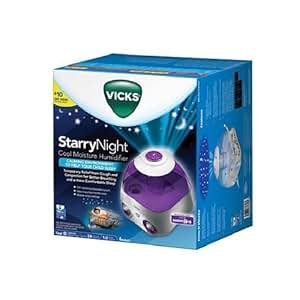 Amazon.com: Vicks Starry Night Cool Moisture Humidifier, Model V3700, 1