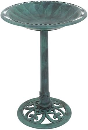 Amazon Com Cypress Shop Outdoor Pedestal Bird Bath Vintage