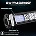 OEDRO 12Inch 120W LED Light Bar Tri-Row Spot Flood Combo Led Work Light Off Road Driving Fog Lamp Boat Lighting Fit for Truck Pickup Jeep SUV ATV UTV Tractor Golf Cart