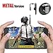 Mobile Game Controller Metal, FengNiao Sensitive Shoot and Aim Buttons L1R1 for PUBG/Knives Out/Rules of Survival, PUBG Mobile Game Joystick, Cell Phone Game Controller for Android IOS(1 Pair)
