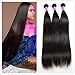 JiSheng Human Hair 3 Bundles Brazilian Hair Weaving 100 Unprocessed Brazilian Straight Hair Cheap Hair Bundles 8a Grade Virgin Unprocessed Natural Color 50g