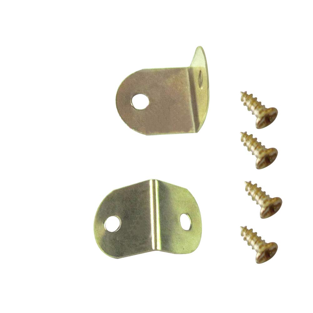 20 Pack Small Semicirle Corner Brace with Screws for Photo Frame,20 Pack Small Semicirle Corner Brace with Screws for Photo Frame,Photo Frame Accessories
