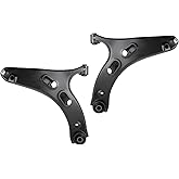 TRQ Front Lower Control Arm with Ball Joint Set 2 Piece | For 2018 Subaru Crosstrek &amp; 2019-2025 Crosstrek Base, Premium, Sport &amp; Limited Driver &amp; Passenger Side