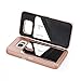 W7ETBEN Galaxy S7 Case, Hidden Back Mirror Wallet Case with Stand Feature and Card Holder for Samsung Galaxy S7 G930 (Rose Gold)