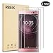 [2 Pack] Sony Xperia XA2 Screen Protector Glass - RBEIK 9H Hardness Scratch Resistant Tempered Glass Screen Protector for Sony Xperia XA2 Smartphone