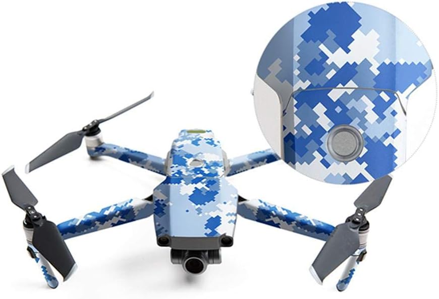 Favrison Full Body Sticker Mavic 2 Pro/Zoom, Waterproof 3D Skin PVC Cover Decal Film DJI Mavic 2 Pro/Zoom Drone