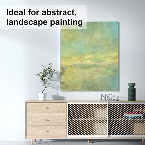 PHOENIX Gesso Wood Art Painting Panel Boards 16x20 Inch/2 Pack