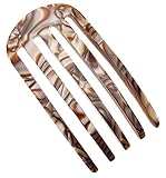 France Luxe Five Tooth Chignon Comb - Classic
