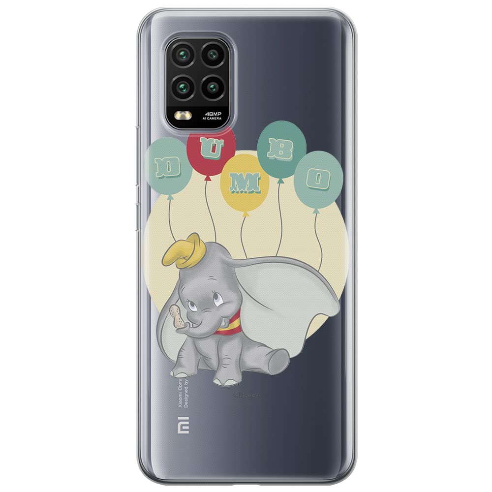 ERT GROUP mobile phone case for Xiaomi MI 10 LITE original and officially Licensed Disney pattern Dumbo 003 optimally adapted to the shape of the mobile phone, partially transparent — image 1