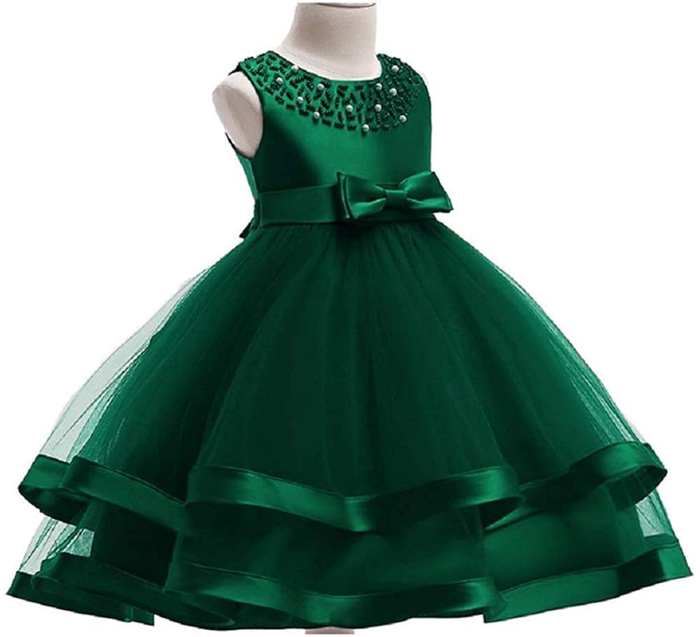 baby girl green dress
