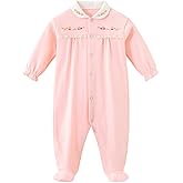 Infant Baby Girl Boy Onesie Cotton Newborn Outfit Bodysuit Jumpsuit Long Sleeve Romper