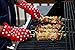 Finally! Heavy-Duty Women's Silicone Oven Mitts by Love This Kitchen | 2 Sizes Available in 9 Colors | Heat Resistant Gloves For Her Cooking, Baking & Barbecue Needs (1 Pair, M/L, Gray)