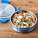 LunchBots Salad Bowl Lunch Container - 3 Cup - Leak Proof Lid - Stainless Steel Inside - Not Insulated - BPA Free, Dishwasher Safe - Royal - 3 Cup